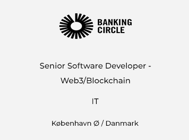 Senior Software Developer – Web3/Blockchain