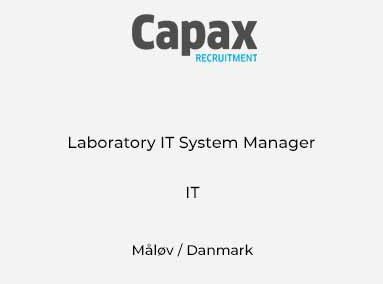 Laboratory IT System Manager